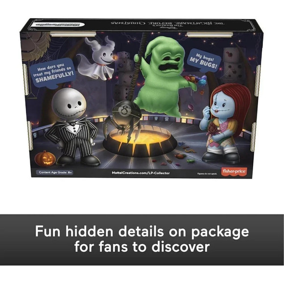 Fisher Little  People Disney Tim Burton’s Christmas Special Edition Set - Picture 6 of 6